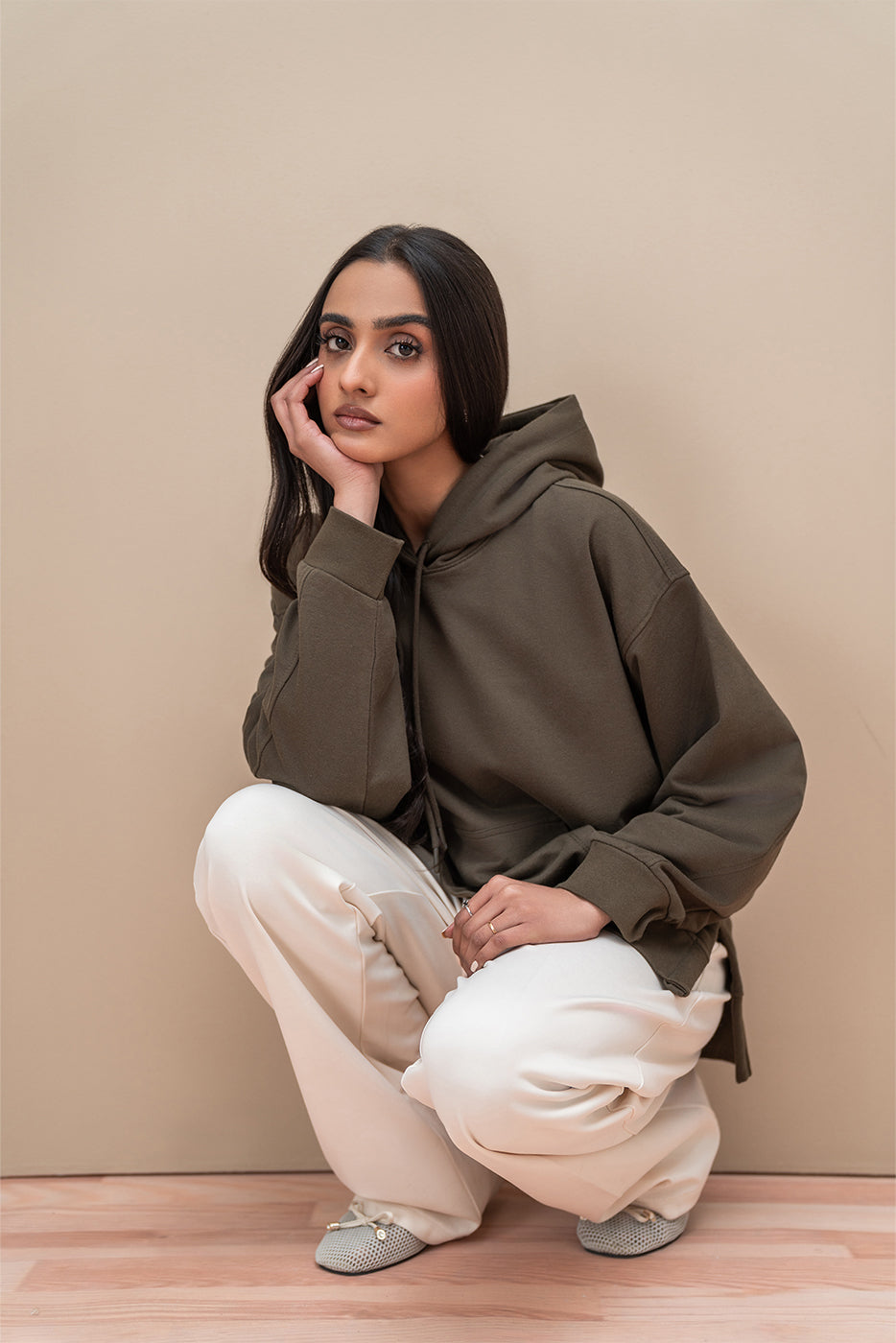 FLEECE HOODIE