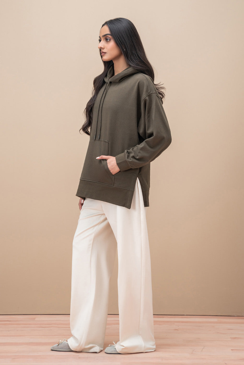 FLEECE HOODIE
