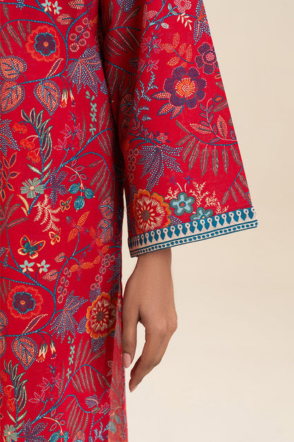 PRINTED KHADDAR SHIRT (PRET)