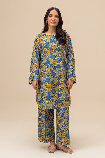PRINTED KHADDAR SHIRT (PRET)