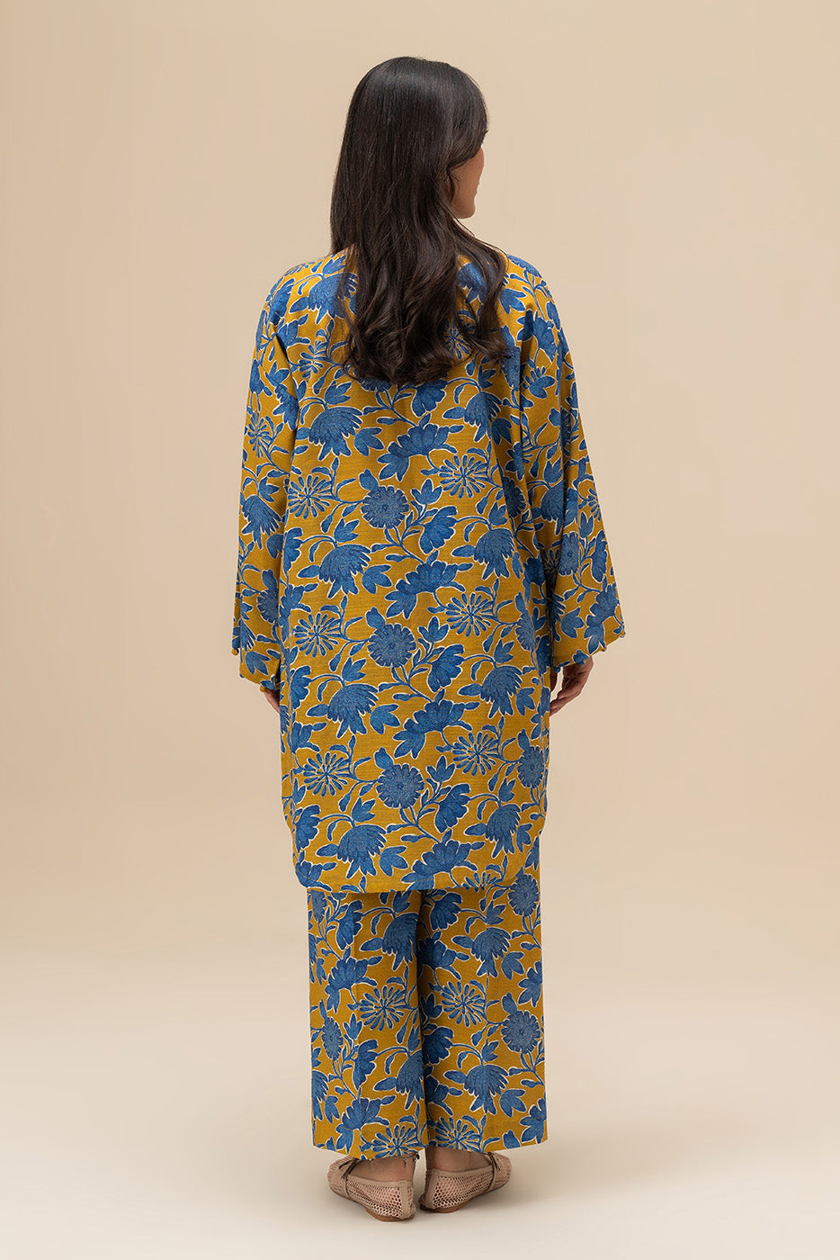 PRINTED KHADDAR SHIRT (PRET)