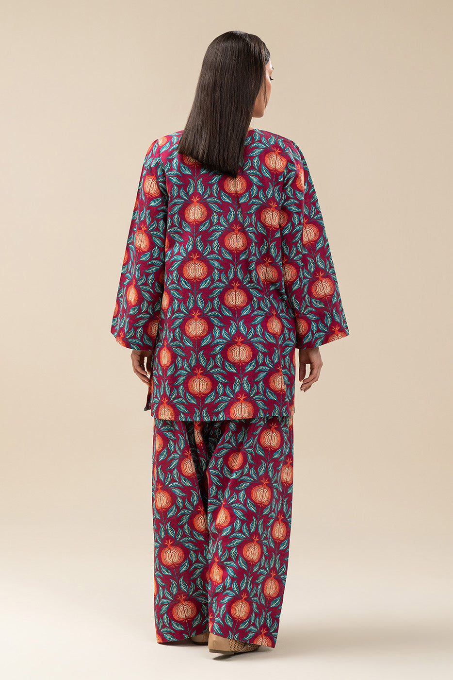 PRINTED KHADDAR SHIRT (PRET)