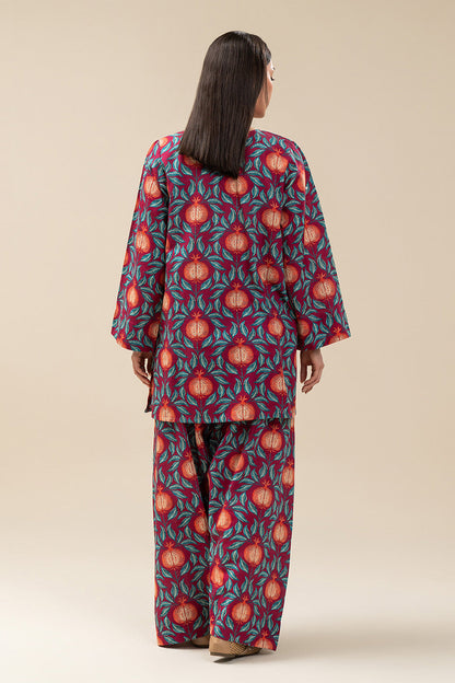 PRINTED KHADDAR SHIRT (PRET)
