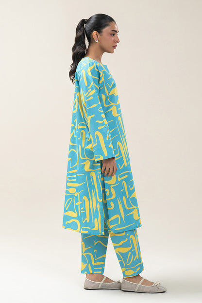 2 PIECE PRINTED MISSOURI SUIT (PRET)