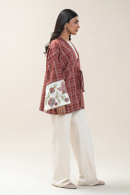 EMBROIDERED DOBBY TOP (PRET)