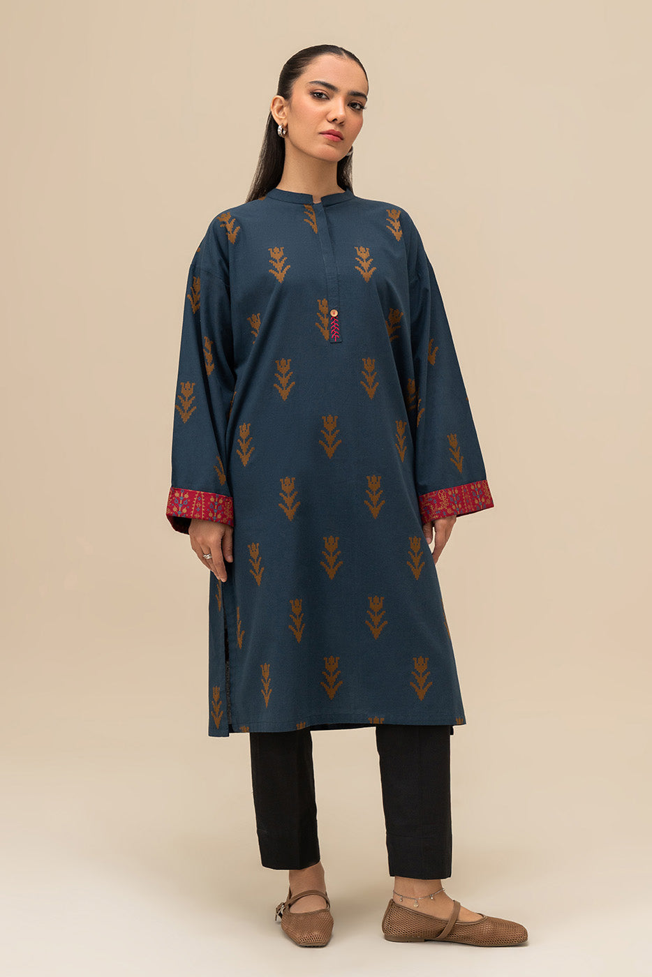 BASIC JACQUARD SHIRT (PRET)