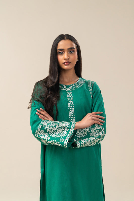 EMBROIDERED DORIA SHIRT (PRET)