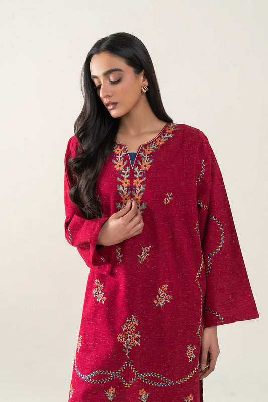 2 PIECE EMBROIDERED MULTI NEPS SUIT (PRET)