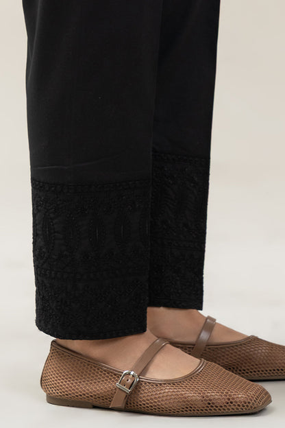EMBROIDERED STRAIGHT PANTS
