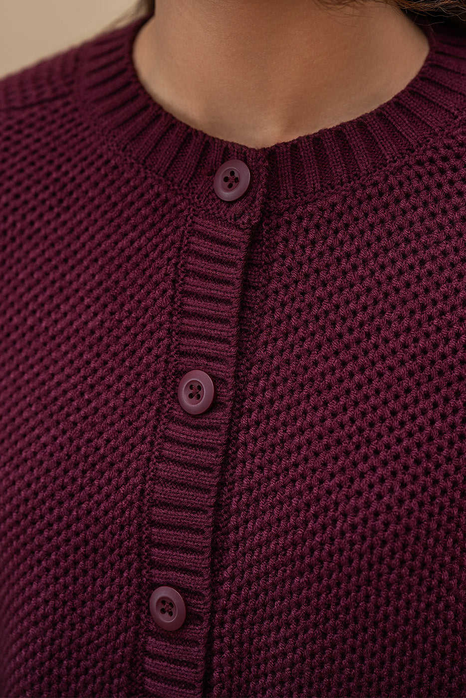 CHUNKY KNIT CARDIGAN