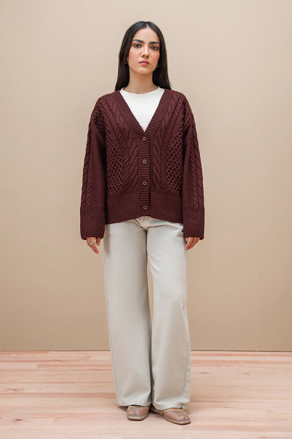 CHUNKY KNIT CARDIGAN