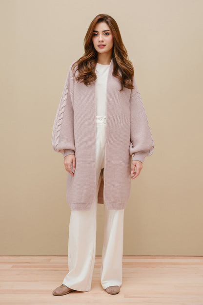 CABLE KNIT SHRUG