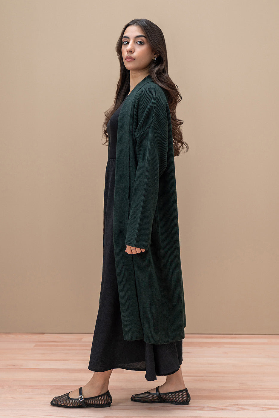 SHAWL COLLAR SHRUG