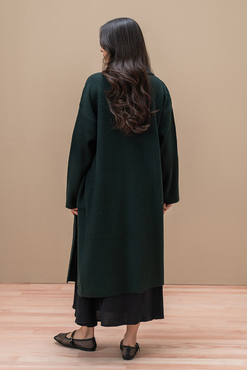 SHAWL COLLAR SHRUG