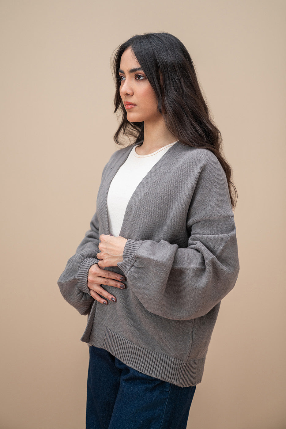 CROPPED SHRUG
