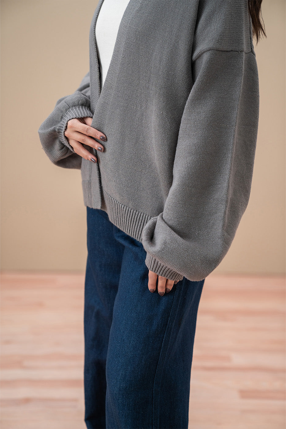 CROPPED SHRUG