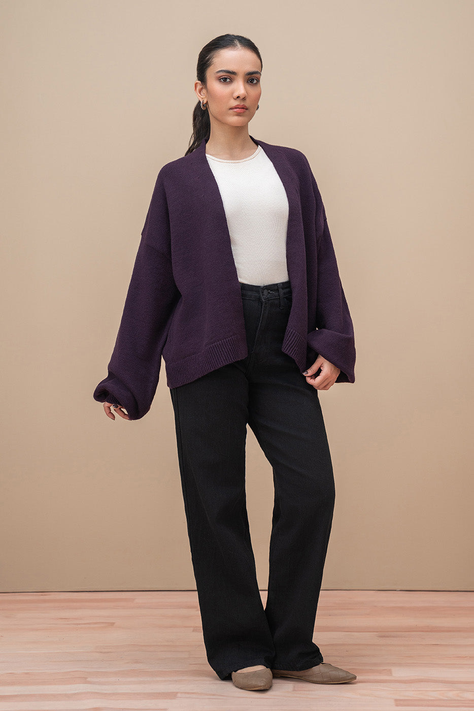 CROPPED SHRUG