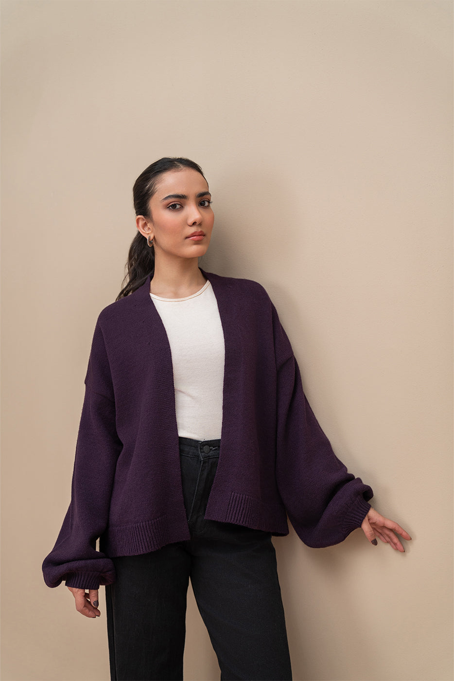 CROPPED SHRUG