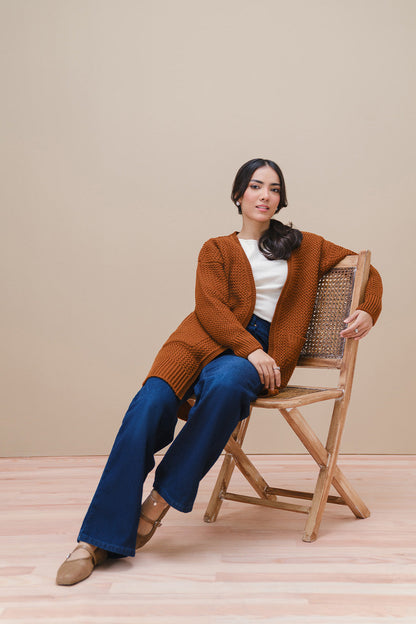 CHUNKY KNIT SHRUG