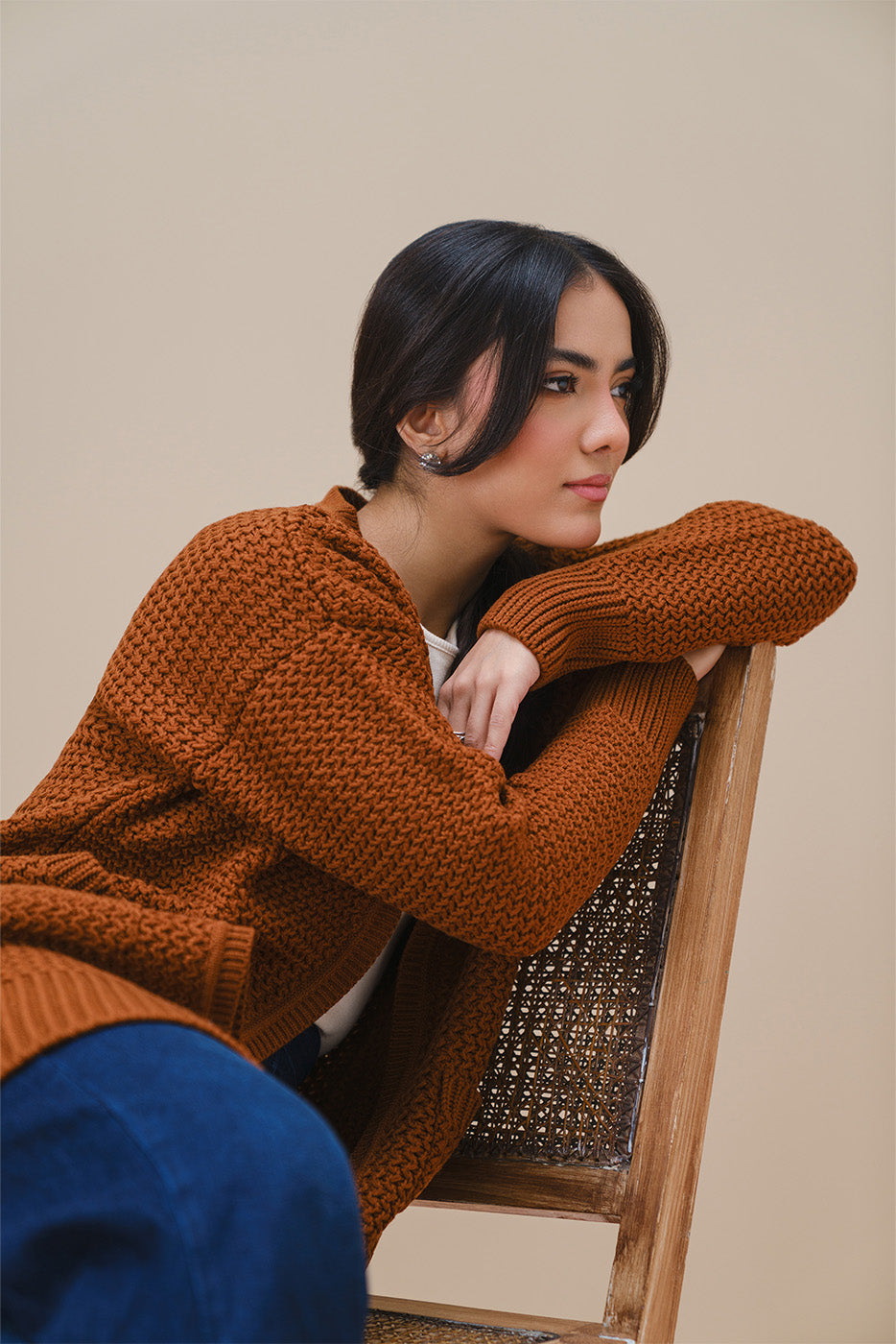 CHUNKY KNIT SHRUG