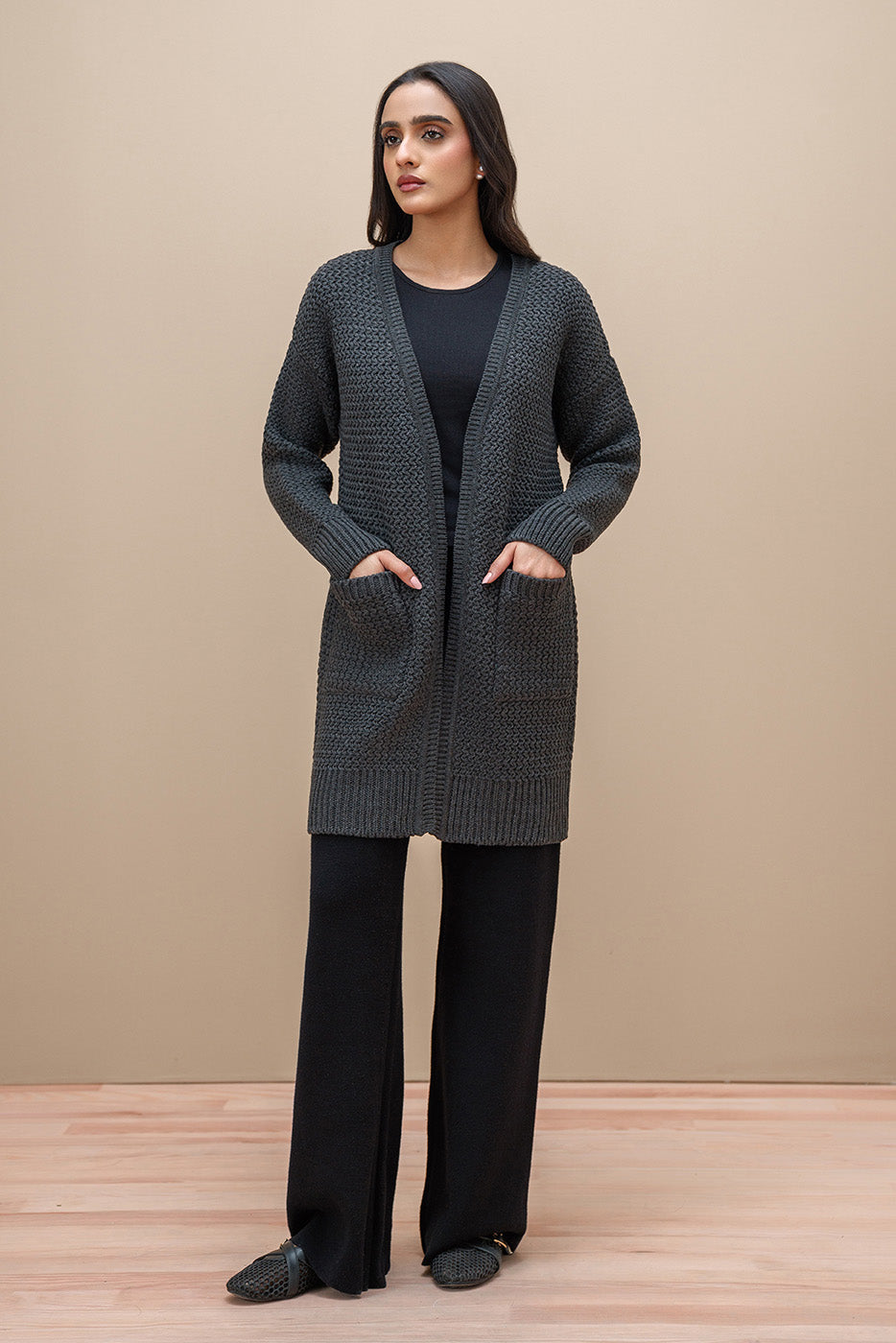 CHUNKY KNIT SHRUG