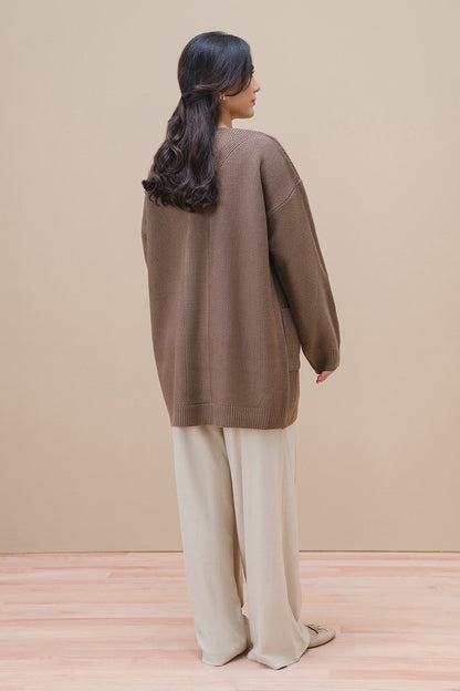 CABLE-KNIT SHRUG