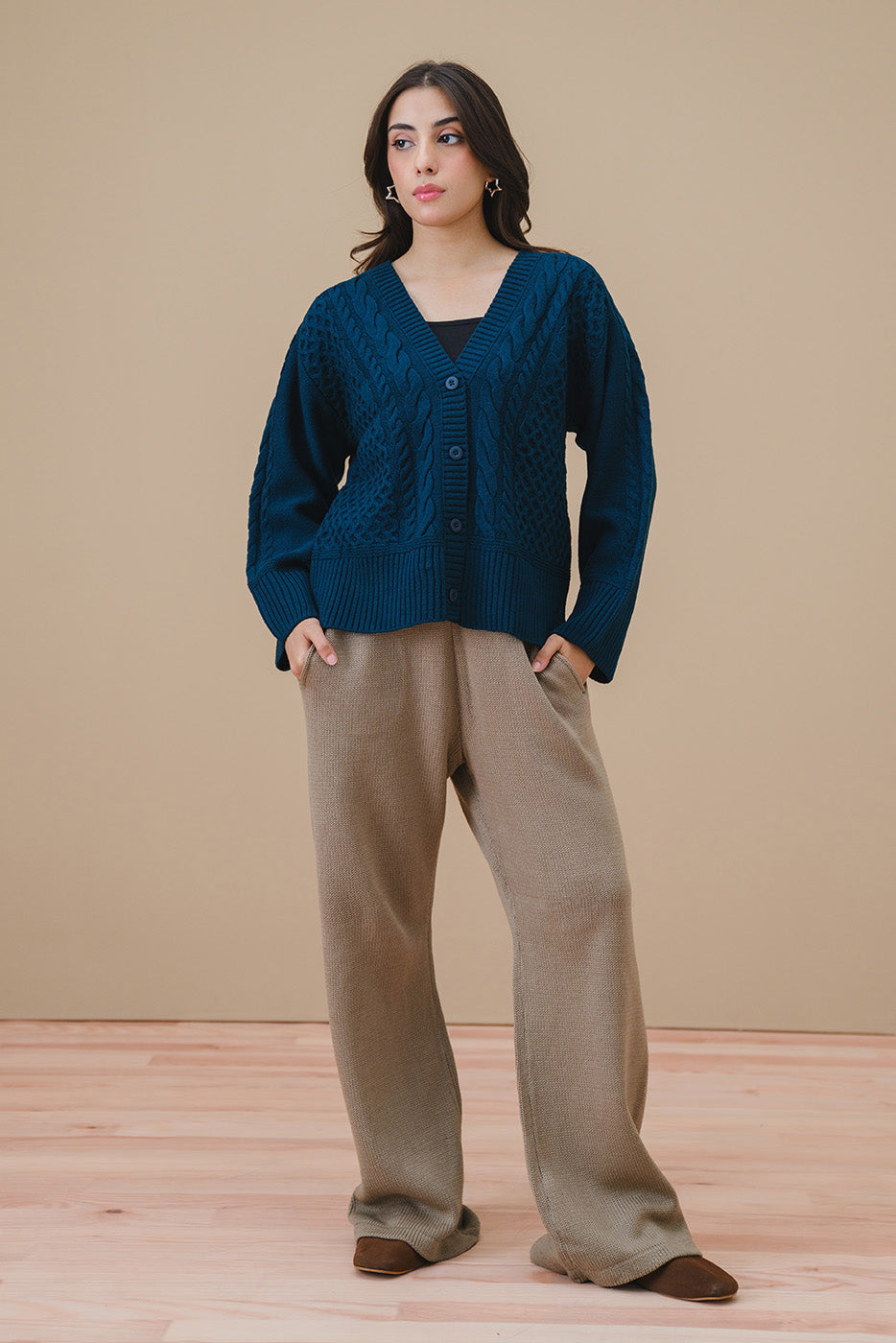 CHUNKY KNIT CARDIGAN