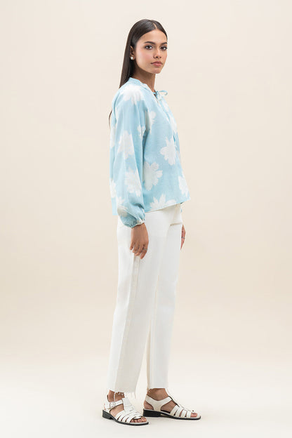 PRINTED FLORAL BLOUSE