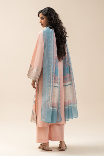 2 PIECE EMBROIDERED LAWN SUIT (PRET)