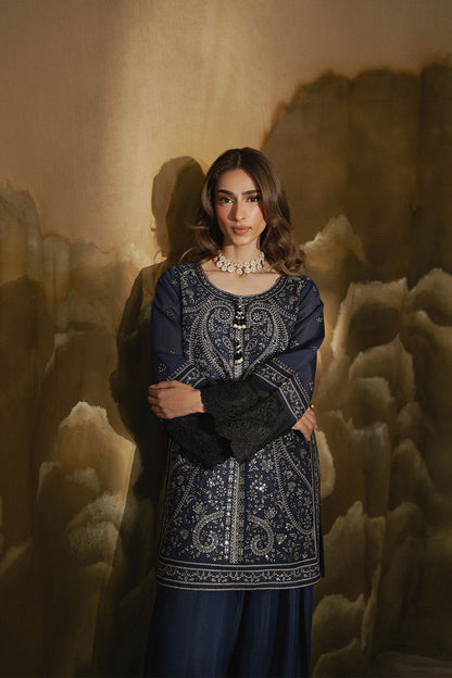 EMBROIDERED COTTON VISCOSE SHIRT (LUXURY-PRET)