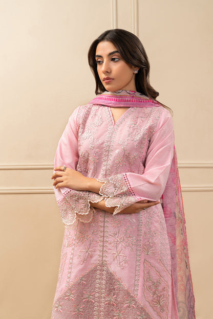 EMBROIDERED SPACE DYED SHIRT (PRET)