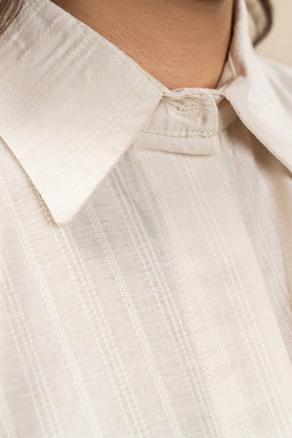2 PIECE EMBROIDERED DOBBY SUIT (PRET)
