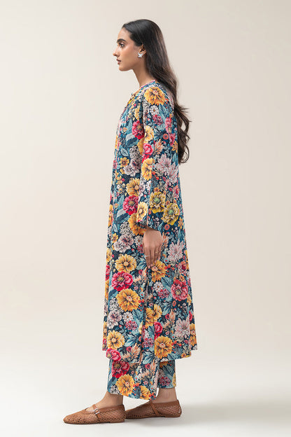 2 PIECE PRINTED KHADDAR SUIT (PRET)