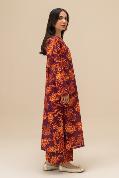 2 PIECE PRINTED KHADDAR SUIT (PRET)
