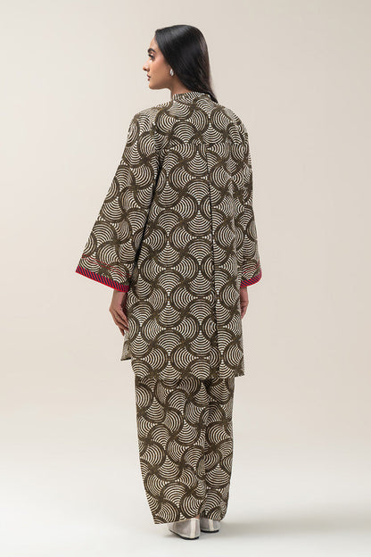 PRINTED KHADDAR SHIRT (PRET)