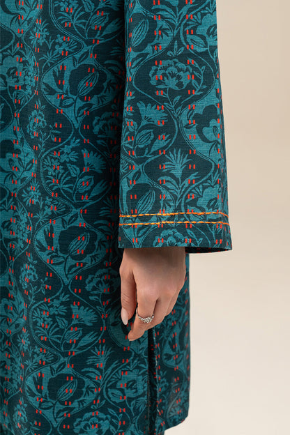 2 PIECE PRINTED KHADDAR SUIT (PRET)