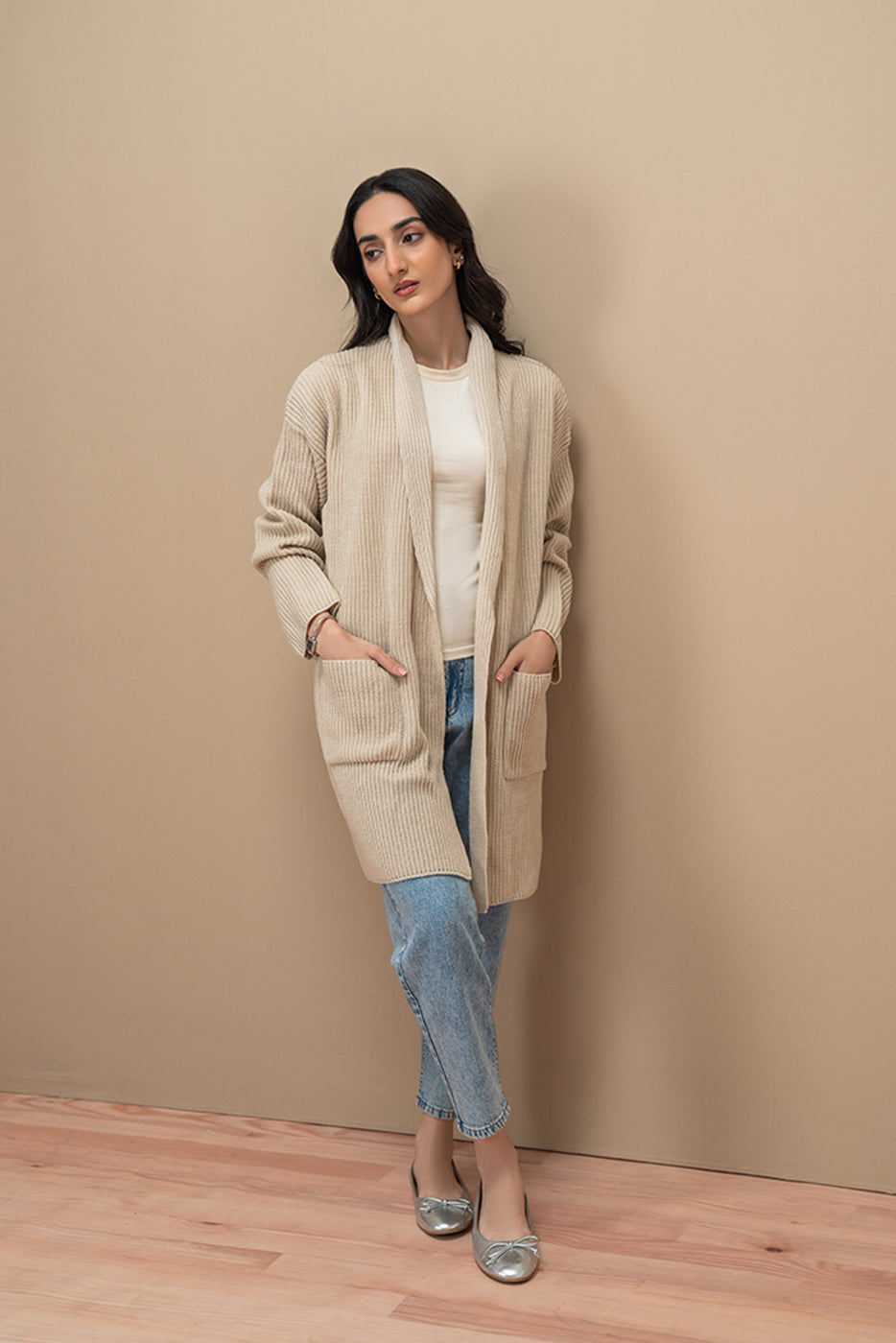 CHUNKY KNIT SHRUG