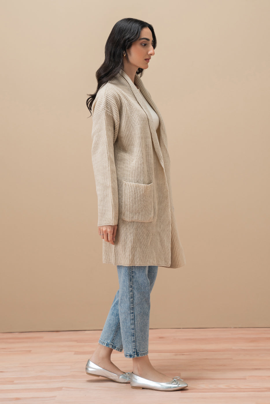 CHUNKY KNIT SHRUG