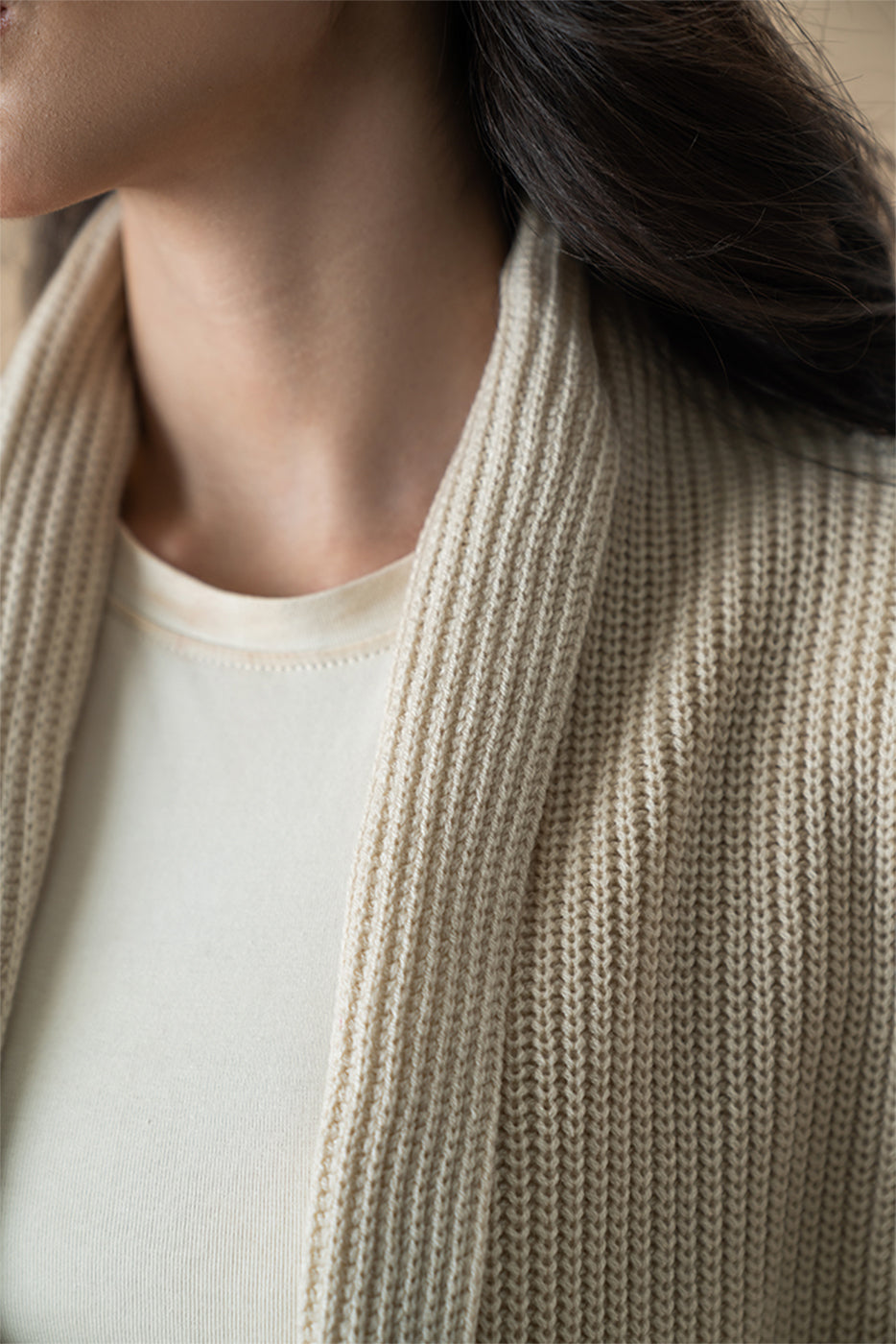 CHUNKY KNIT SHRUG