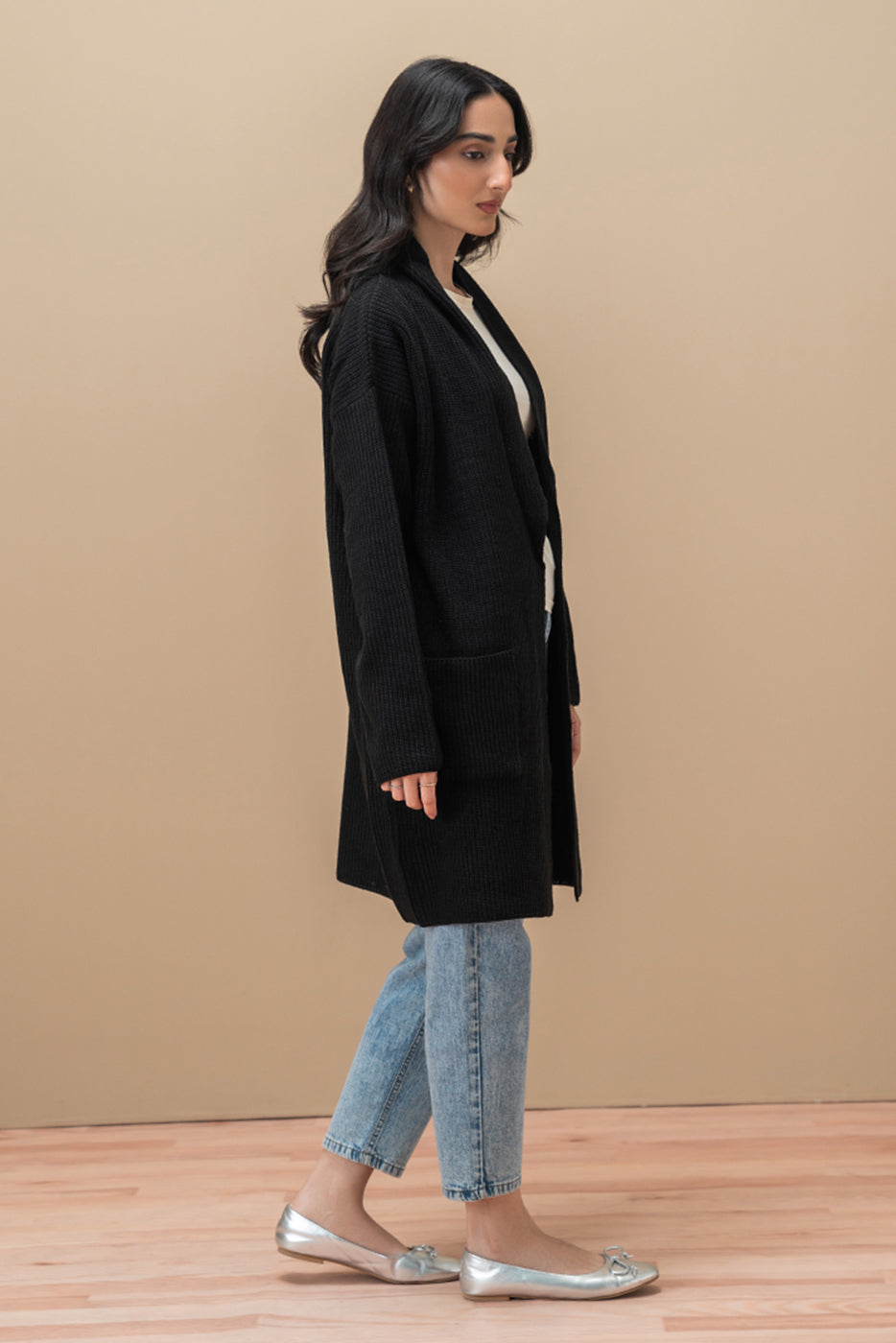 CHUNKY KNIT SHRUG