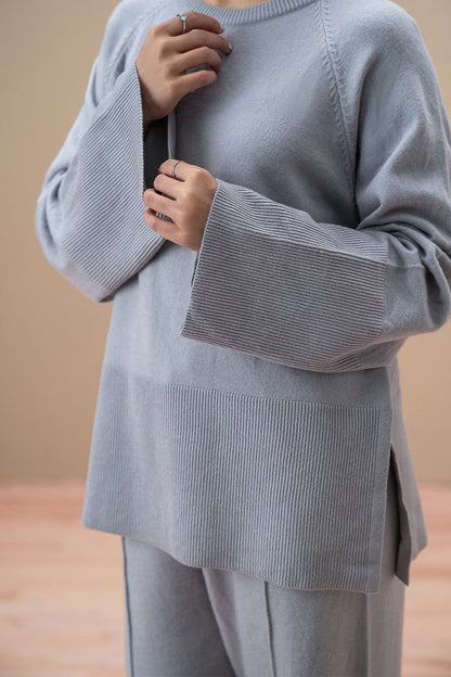 WIDE LEG SWEATPANTS